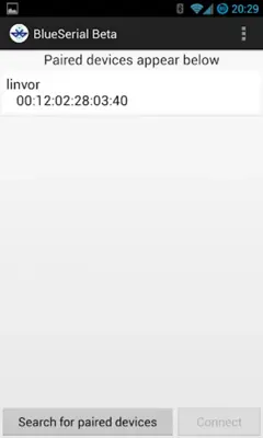 Blue Serial android App screenshot 1
